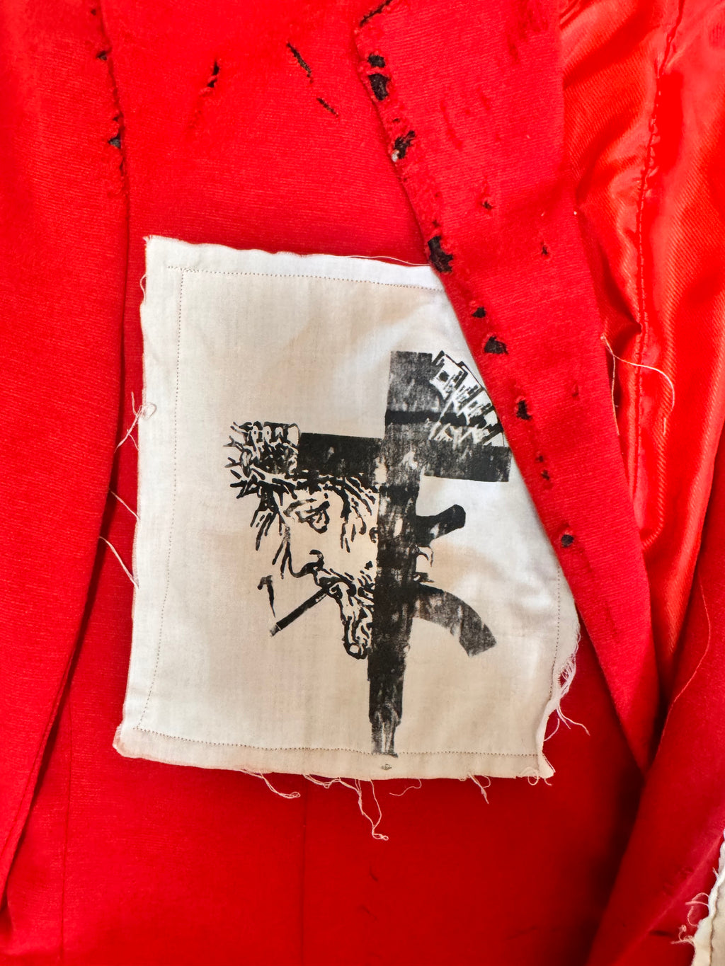 Sean distressed blazer