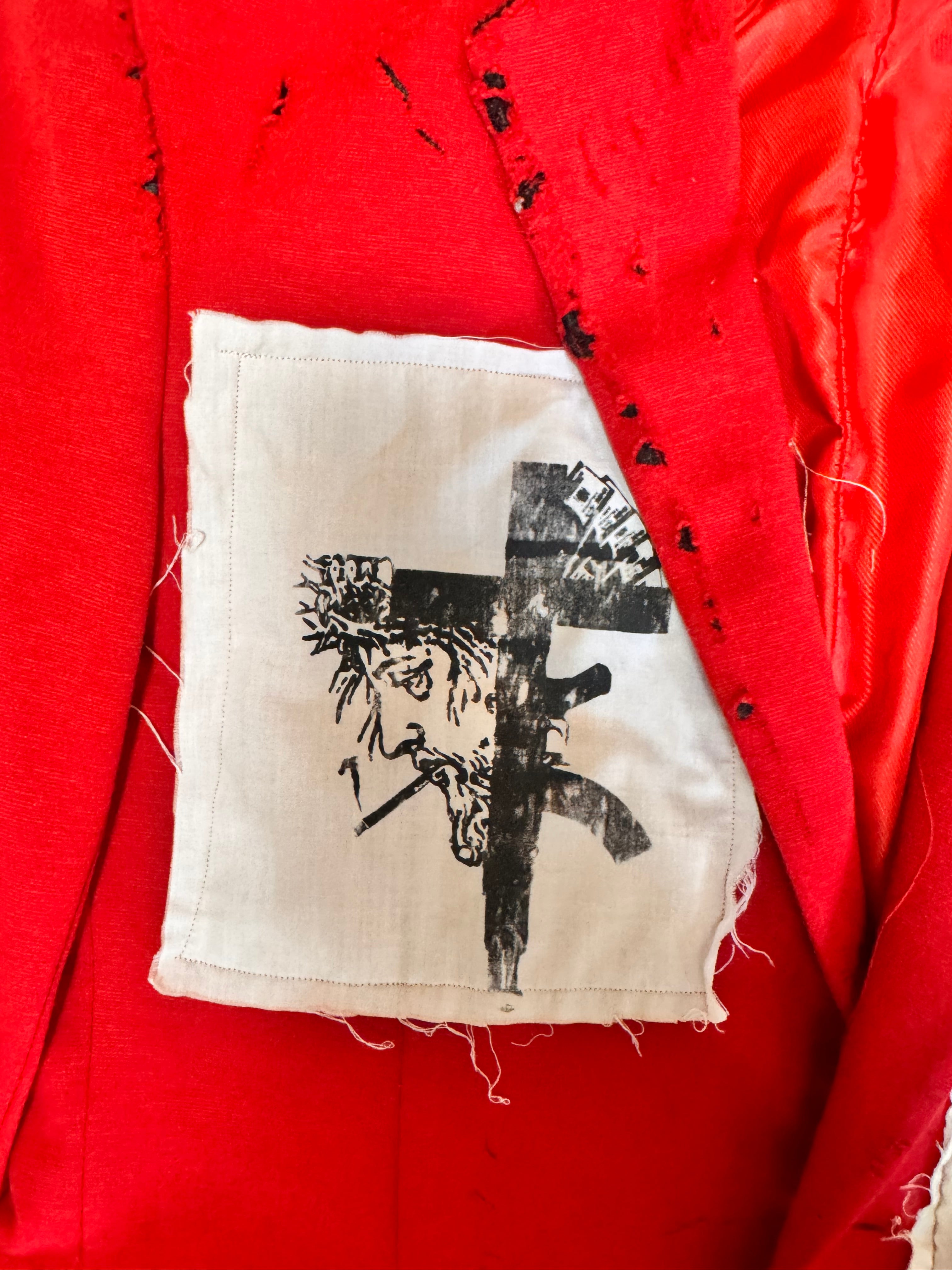 Sean distressed blazer