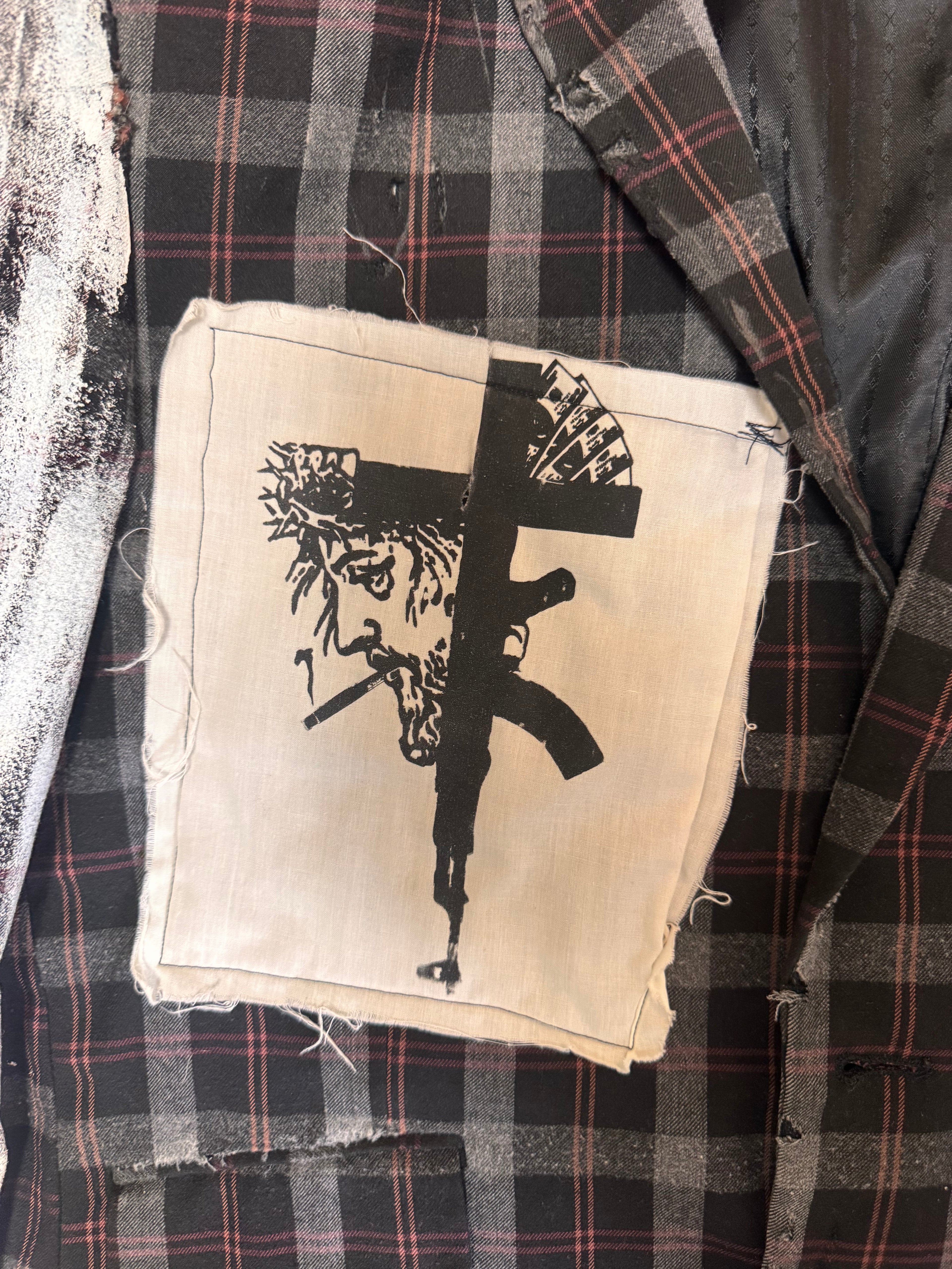 Sean distressed blazer