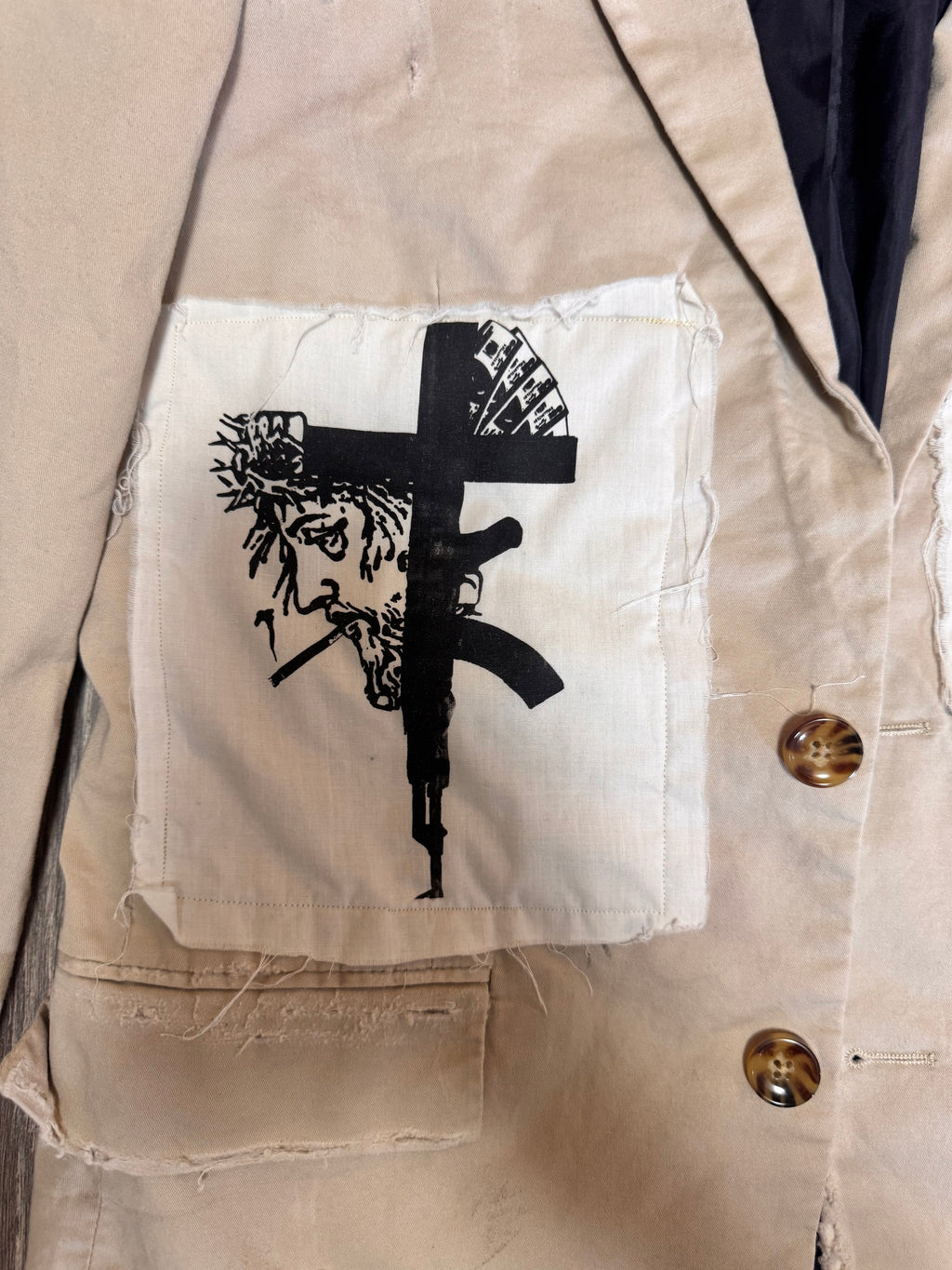 Sean distressed blazer
