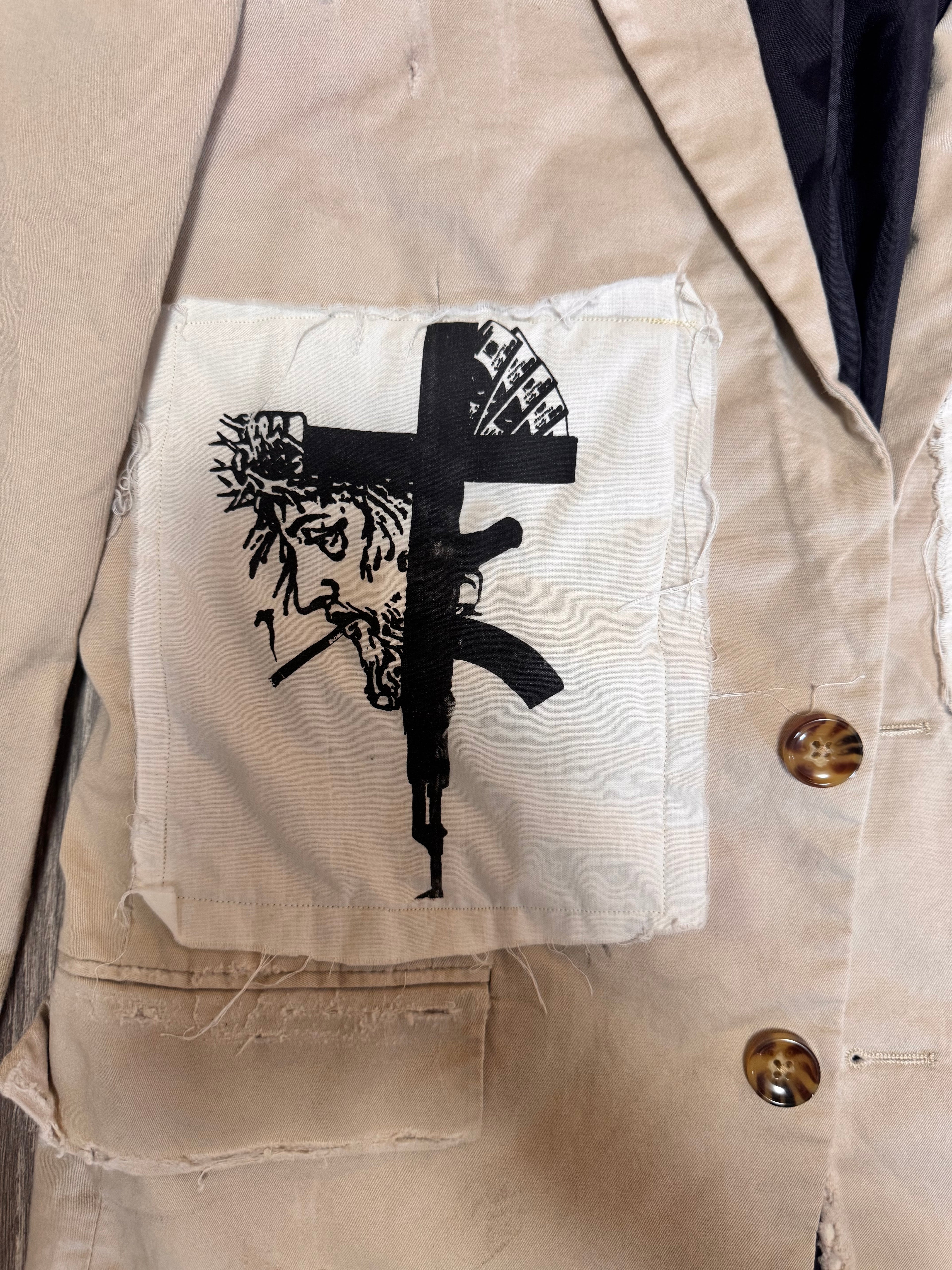 Sean distressed blazer