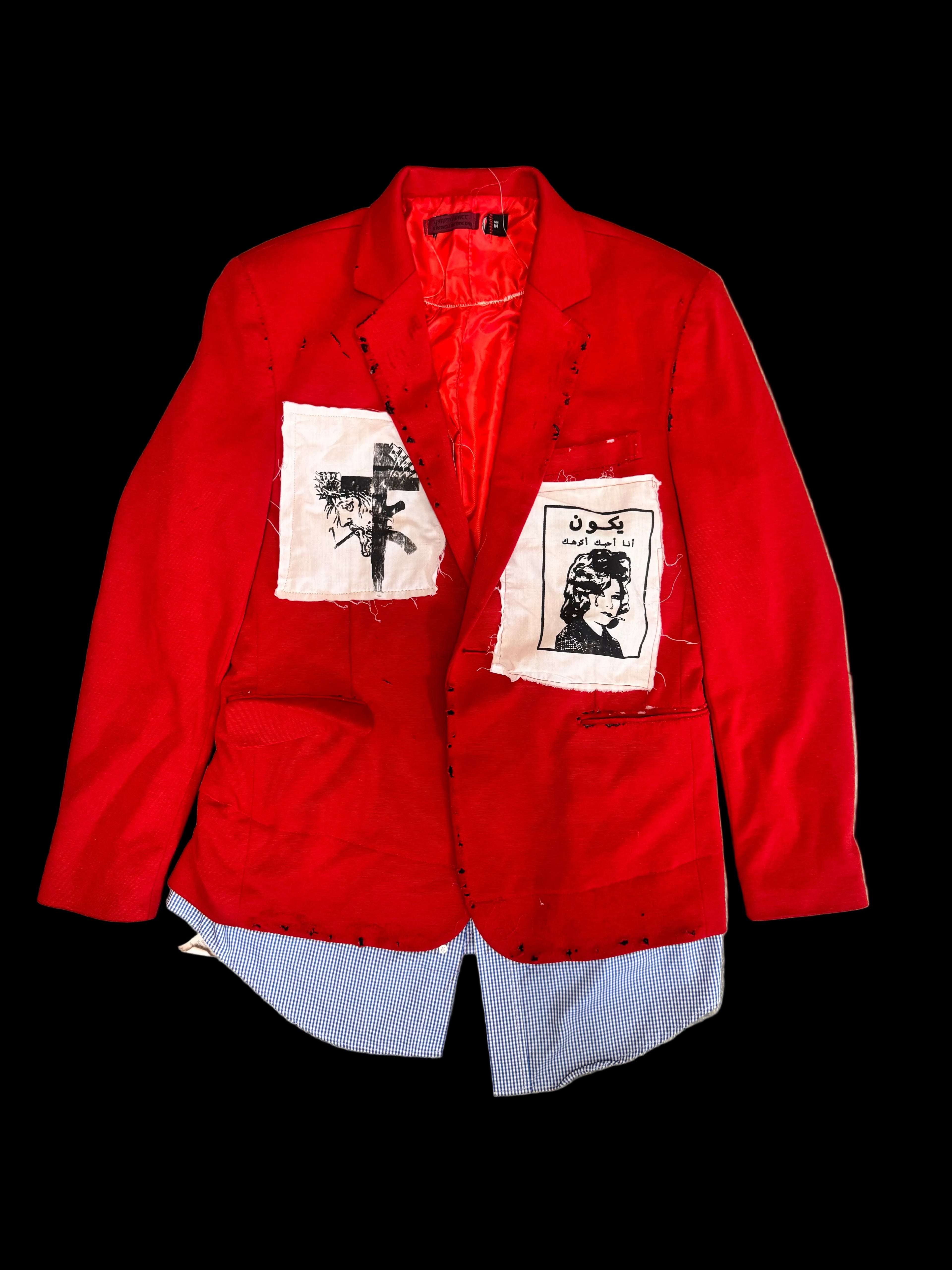 Sean distressed blazer