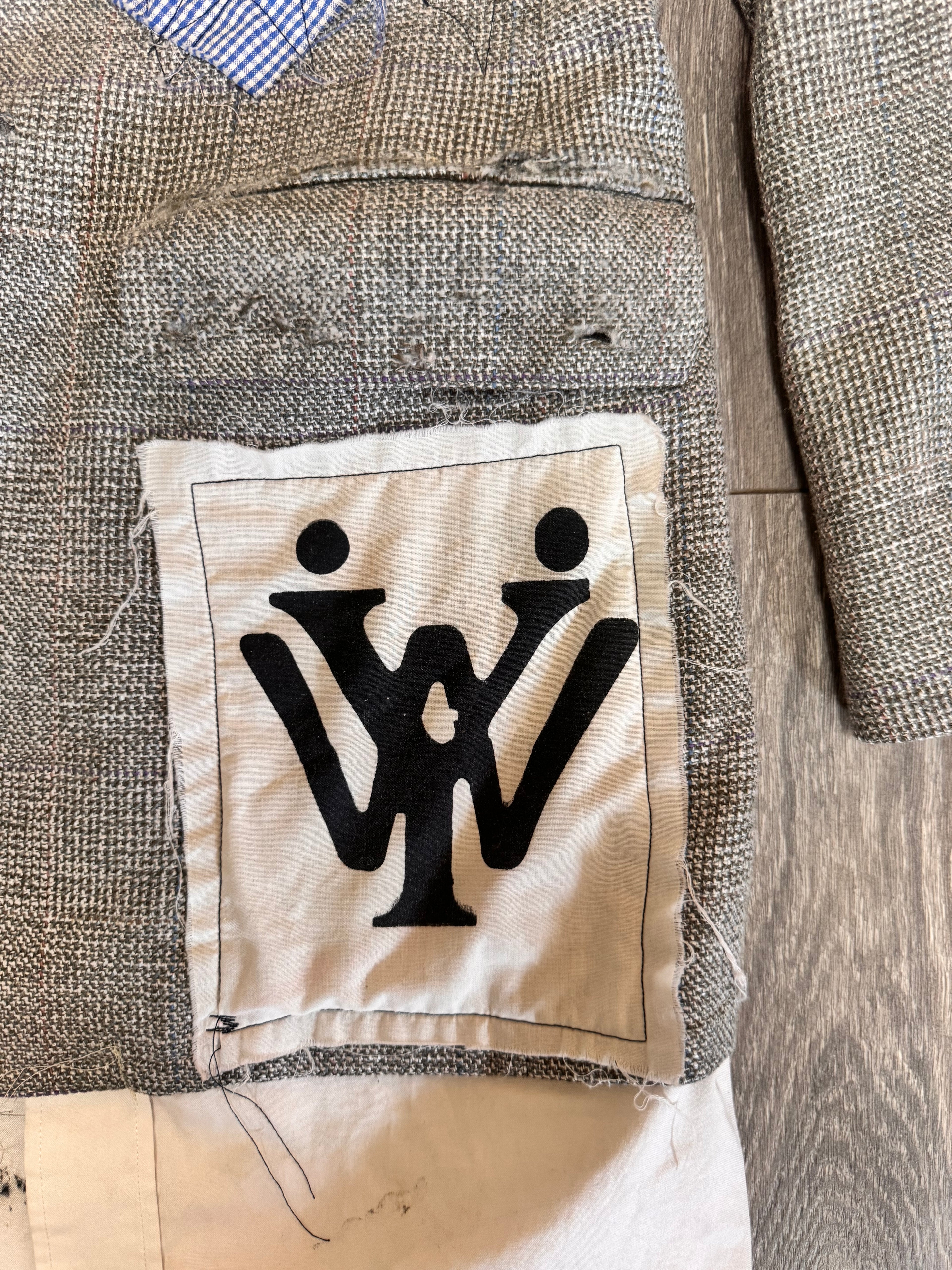 Seans distressed blazer