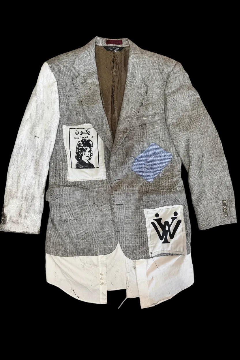Seans distressed blazer