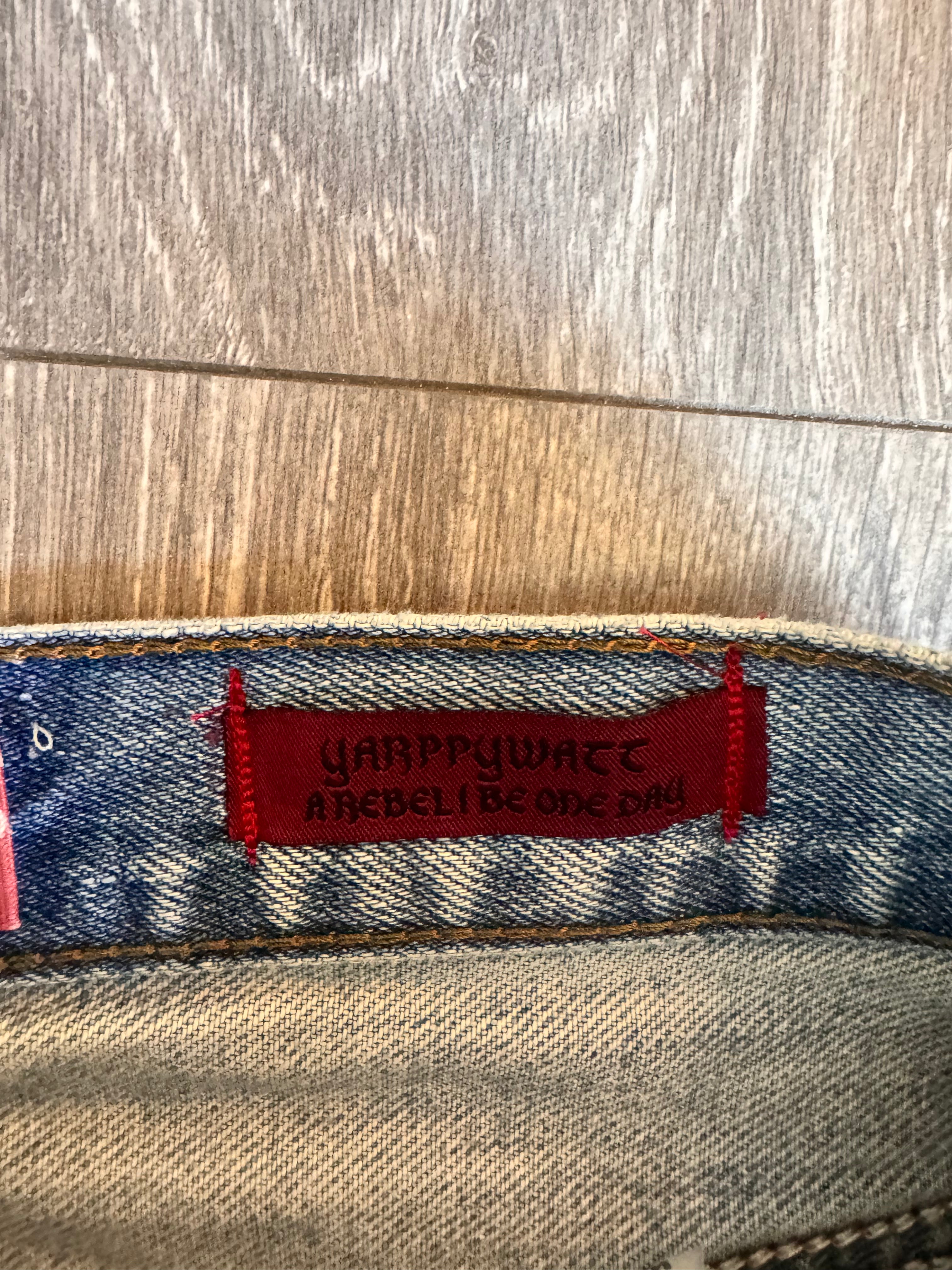 Split repair denim 31W 32L